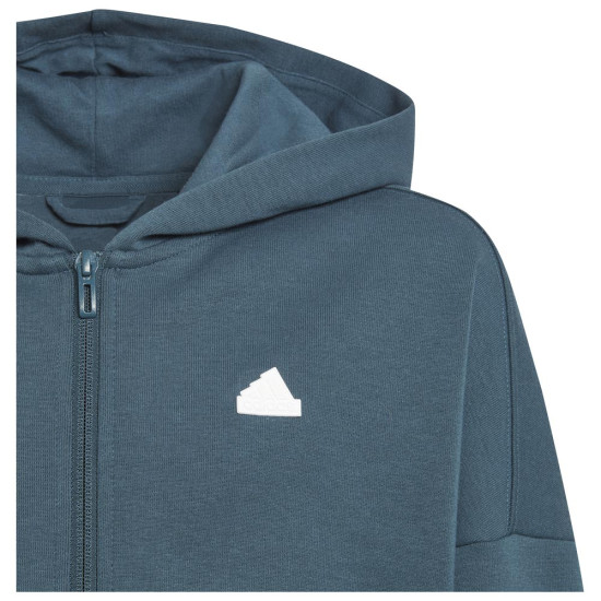 Adidas Παιδική ζακέτα U Future Icons 3-Stripes Full-Zip Hoodie Adidas Παιδική ζακέτα U Future Icons 3-Stripes Full-Zip Hoodie